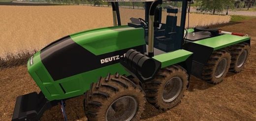 Мод трактор DEUTZ-FAHR AGRO XXL FINAL Farming Simulator 2017