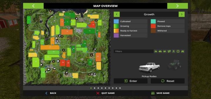 Мод карта MODIFIED BJORNHOLM V1.0.7 Farming Simulator 2017
