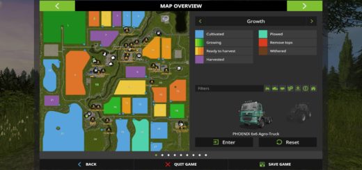 Мод карта Sherwood Park Farm V3.3 Farming Simulator 2017