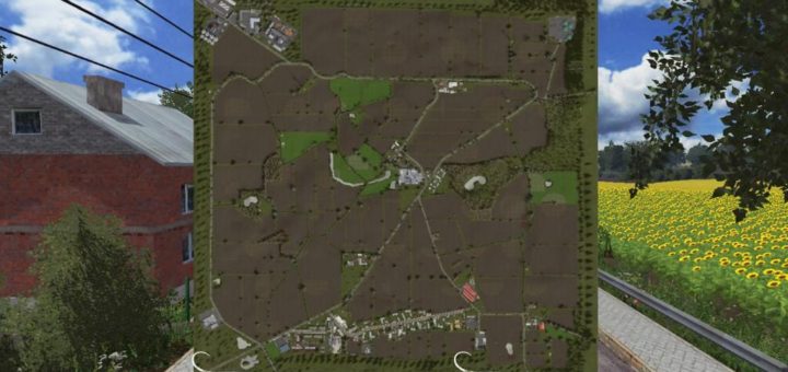 Мод карта WARMIAN-MASURIAN V1.0.0.0 Farming Simulator 17