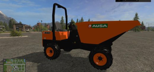 Мод самосвал AUSA D350 AHG V1.1 Farming Simulator 17