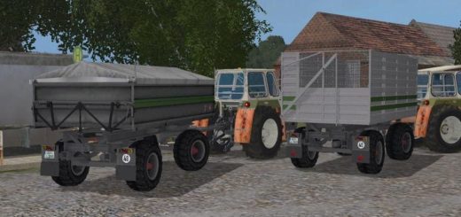 Мод ПАК прицепов BAUER HOOORST HW80 PACK V2.0 FS17