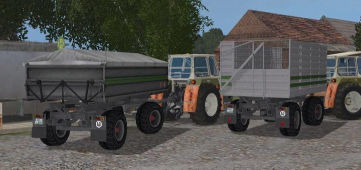 Мод ПАК прицепов BAUER HOOORST HW80 PACK V2.0 FS17