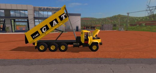 Мод грузовик CATERPILLAR 7140 V1.0 Farming Simulator 2017