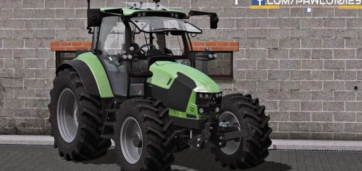 Мод трактор DEUTZ FAHR 5110 TTV V1.2.0 Farming Simulator 17