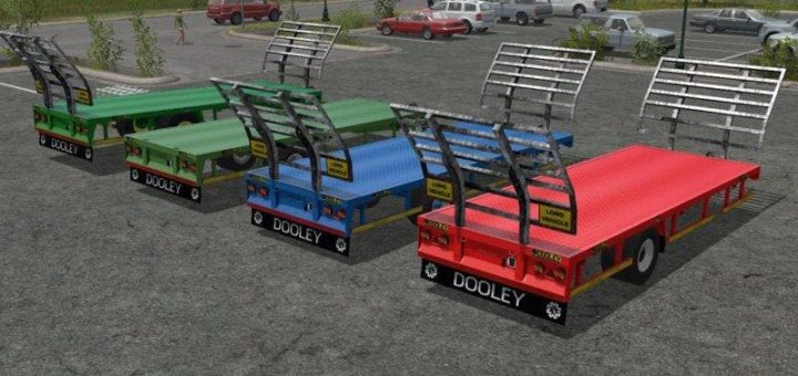 Мод прицеп DOOLEY UAL TRAILER V2.0 Farming Simulator 2017
