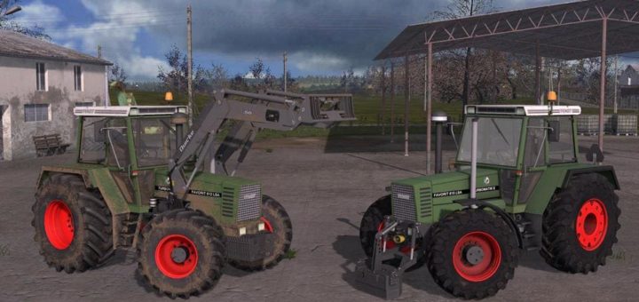 Мод трактор FENDT 600 FAVORIT V1.1 Farming Simulator 2017