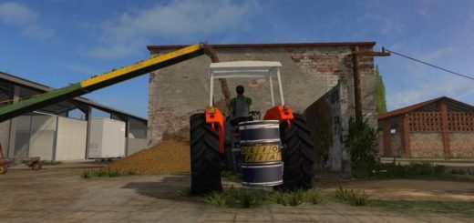 Мод противовес FIAT OIL BARREL WHEIGHTS V1.0 FS17