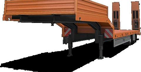 Мод трал FLIEGL LOW LOADER V1.1 Farming Simulator 17