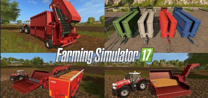Мод перегрузочная станция FLIEGL OVERLOAD STATION V 1.0 Farming Simulator 2017