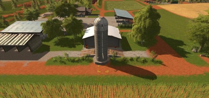 Мод карта GOLDCREST VALLEY PLATINUM EDITION V1.0.0.3 Farming Simulator 2017