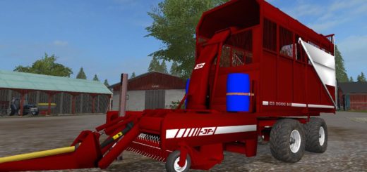 Мод прицеп подборщик JF STOLL ES3000M V1.1 FS17