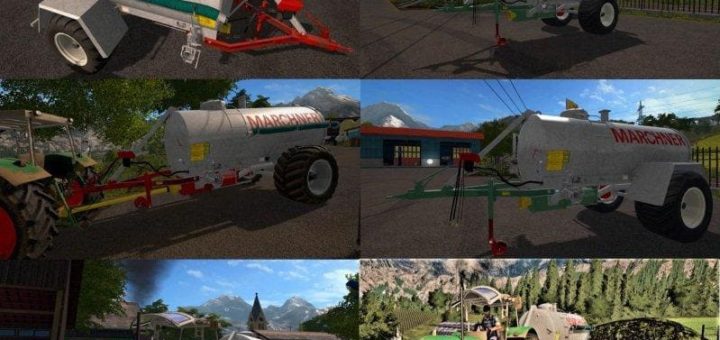 Мод разбрасыватель жидкого навоза MARCHNER PFW7000 V1.2 FS17