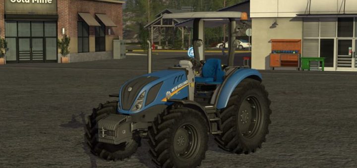 Мод трактор NEW HOLLAND T5 V1.3 Farming Simulator 2017