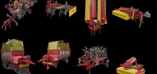 Мод ПАК POETTINGER GREENLAND PACK DH/MR V1.8 Farming Simulator 17
