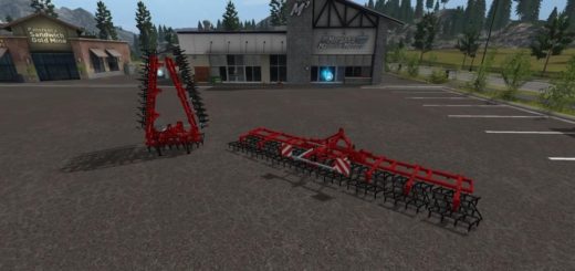 Мод культиватор QUIVOGNE HV 830 V1.0 Farming Simulator 2017