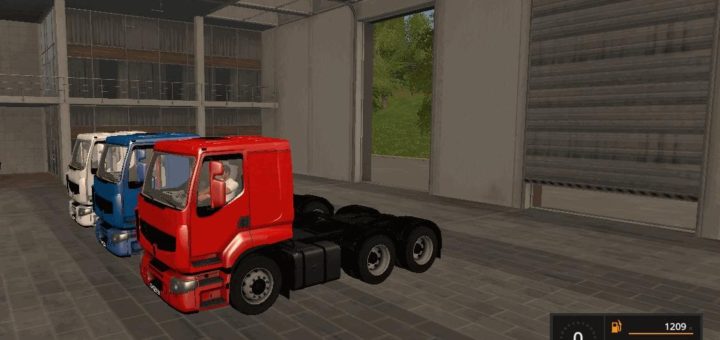 Мод ПАК Renault Premium Pack v1.0 Farming Simulator 17