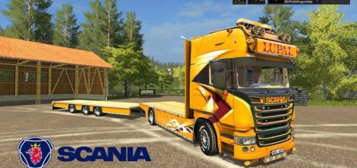 Мод ПАК SCANIA LUPAL V1.0.0.2 Farming Simulator 2017