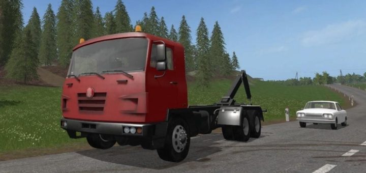 Мод грузовик TATRA TERRNO ITR V1.0 Farming Simulator 17