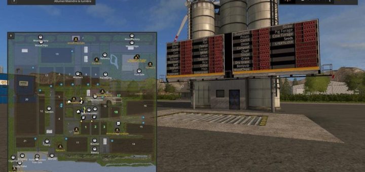 Мод карта CANADIAN FARMING MAP PREVIEW V1.0 FS17