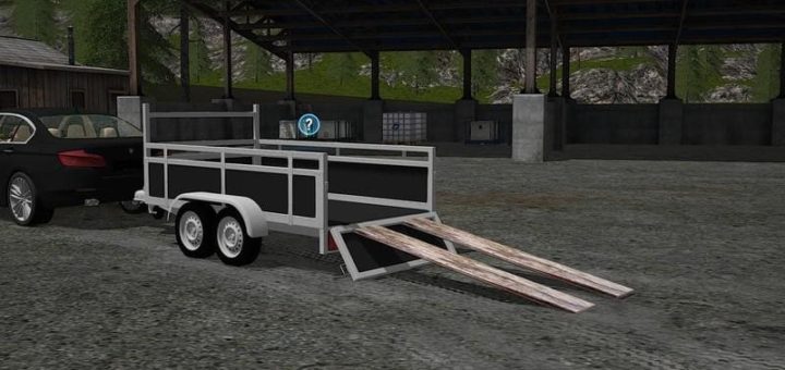Мод прицеп HAPERT TANDEM TRAILER V1.0.0.1 Farming Simulator 17