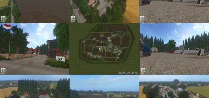 Мод карта HOLLAND LANDSCAPE 2017 BC6 EDITION V2.0 FS17