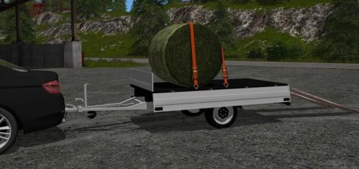 Мод прицеп HUMBAUR 1-AXLE TRAILER V1.0.0.1 Farming Simulator 17