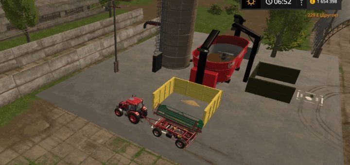 Мод кормосмеситель для коров 31.08.2018 Farming Simulator 17