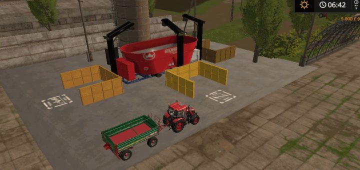 Мод кормосмеситель для свиней 31.08.2018 Farming Simulator 2017