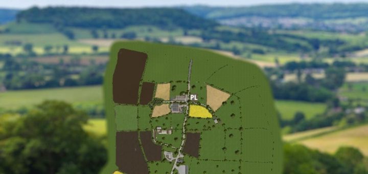 Мод карта LETTON FARM V1.0.0.0 Farming Simulator 17