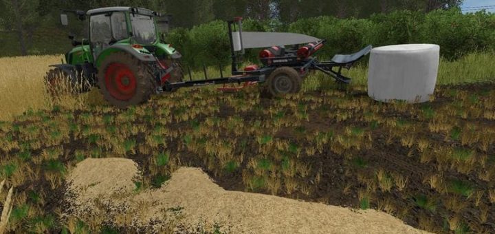 Мод обмотчик тюков URSUS Z-586 V1.0.0.0 Farming Simulator 17