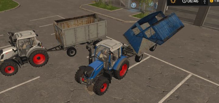 Мод ПАК силосных прицепов BSS v 0.1 Farming Simulator 2017