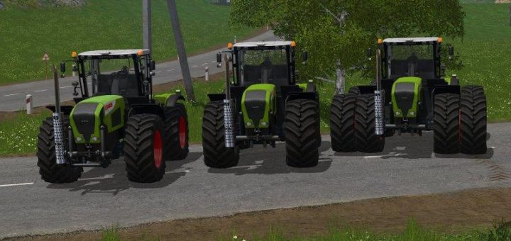 Мод трактор CLAAS XERION 3000 SERIES V1.0.0.0 FS17