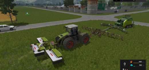Мод ПАК Claas 3200 and Krone Ultima Balers with front Nadal v1.0 FS17