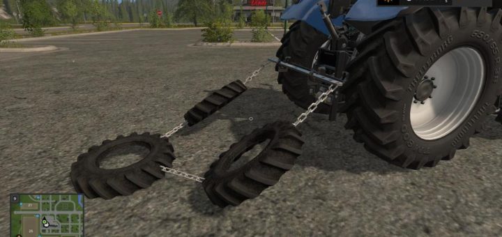 Мод полольник EIGENBAU REIFENSCHLEPPE V1.0.0.0 FS17