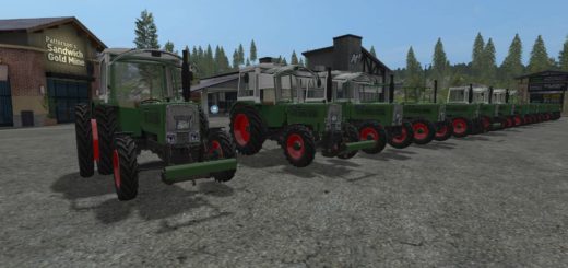 Пак FENDT FARMER 100 PACK V1.0.0.0 для Farming Simulator 2017