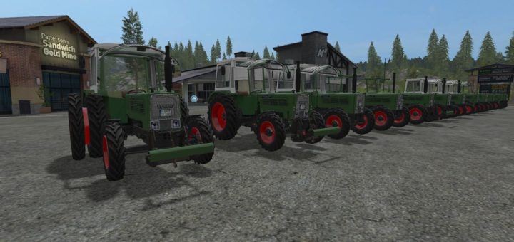 Пак FENDT FARMER 100 PACK V1.0.0.0 для Farming Simulator 2017