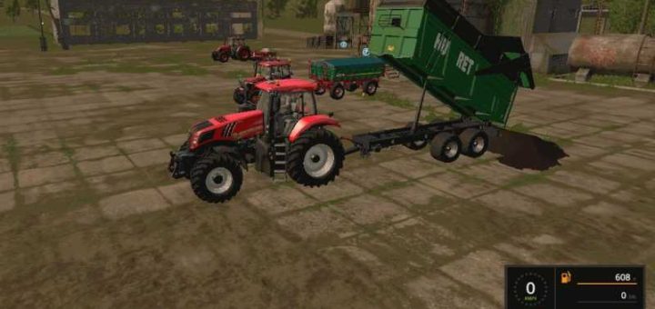 Мод прицеп Huret t 16 v 1.1 Farming Simulator 2017