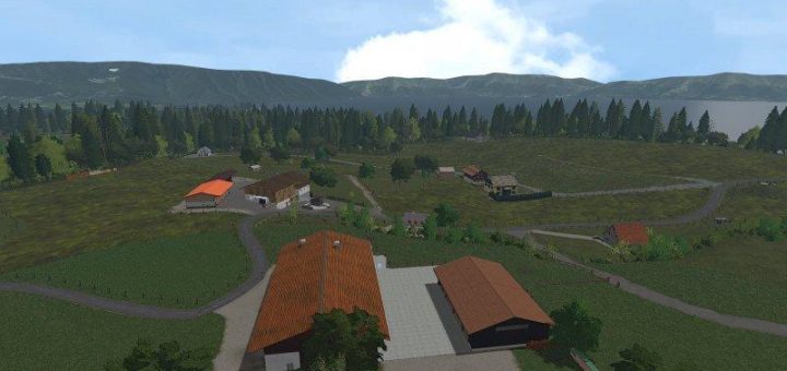Мод карта HOLZER MAP V1.3.0 Farming Simulator 2017