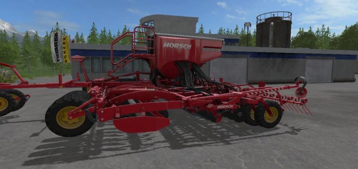 Мод сеялка HORSCH PRONTO DC6 V1.1 Farming Simulator 17