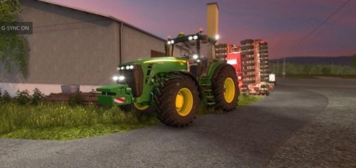 Мод трактор JOHN DEERE 8530 REAL SOUND V3.8 Farming Simulator 17