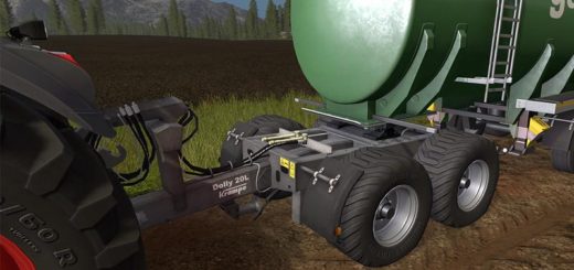 Мод подкатная тележка KRAMPE DOLLY 20L V1.0 Farming Simulator 17