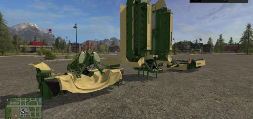 Мод ПАК сенокосилок KRONE EASY CAT PACK V1.0.0 Farming Simulator 2017