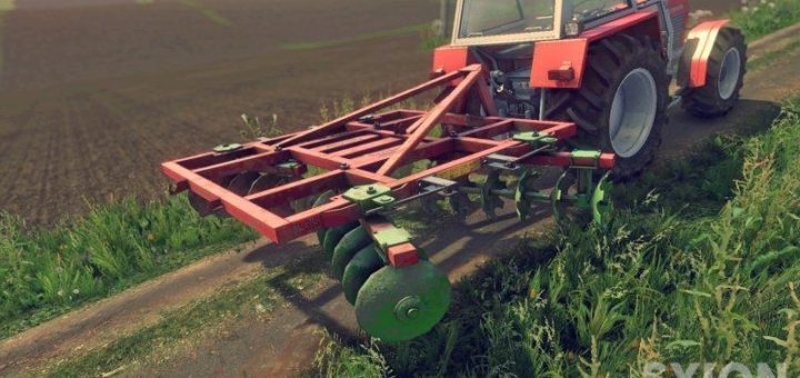 Мод культиватор MARTECH P-315 DISC HARROW V1.0 Farming Simulator 2017