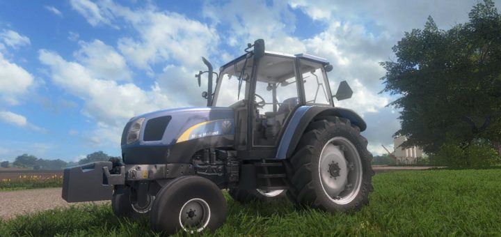 Мод трактор NEW HOLLAND T5000 V1.2 Farming Simulator 17