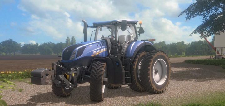 Мод трактор NEW HOLLAND T7 V1.1 Farming Simulator 2017