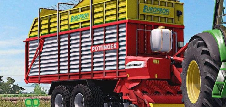 Мод прицеп POTTINGER EUROPROFI 5000 V1.0 Farming Simulator 17