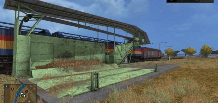 Мод хранилище RUBEN/KARTOFFEL LADESTATION PLATZIERBAR V1.0.0.0 FS17
