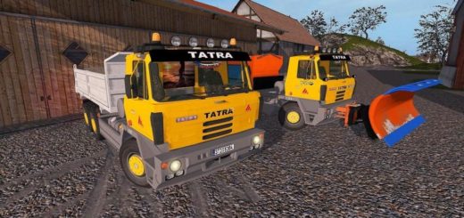 Мод ПАК TATRA 815 EURO1 AGRO SUS V1.3 Farming Simulator 2017
