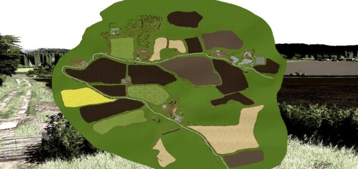 Мод карта THORNBROOK 1.0.0.0 Farming Simulator 2017